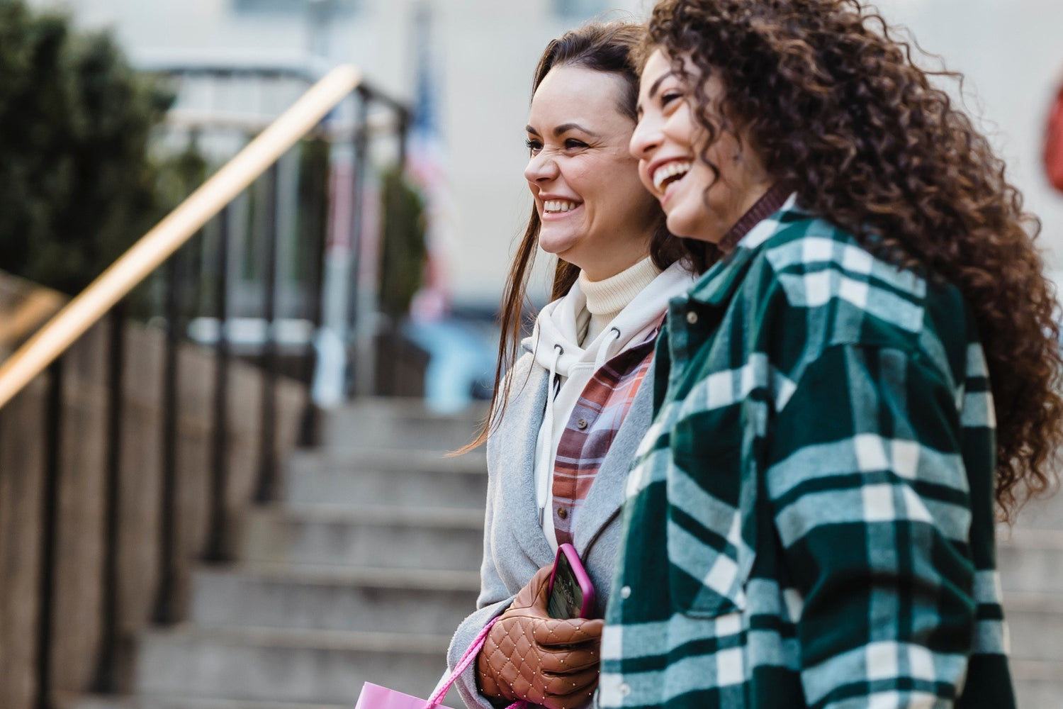 Women Wearing Flannels