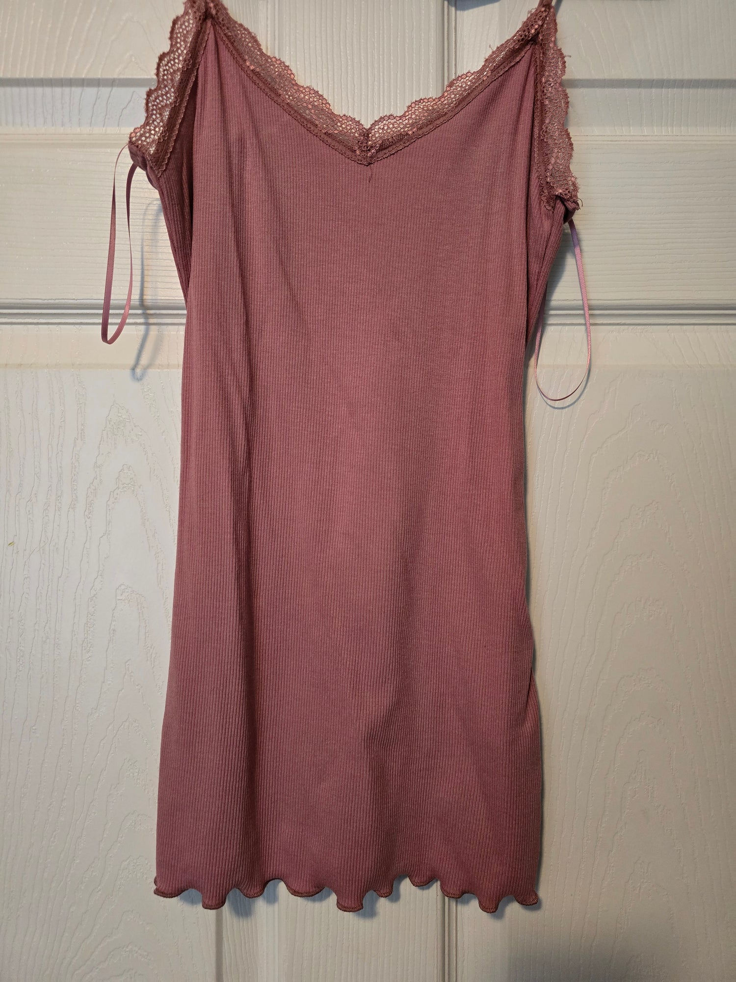 Easel Mauve Tank Top - Mulberry Skies