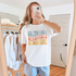 Saltwater Seashells Sunshine Graphic Tee - Mulberry Skies
