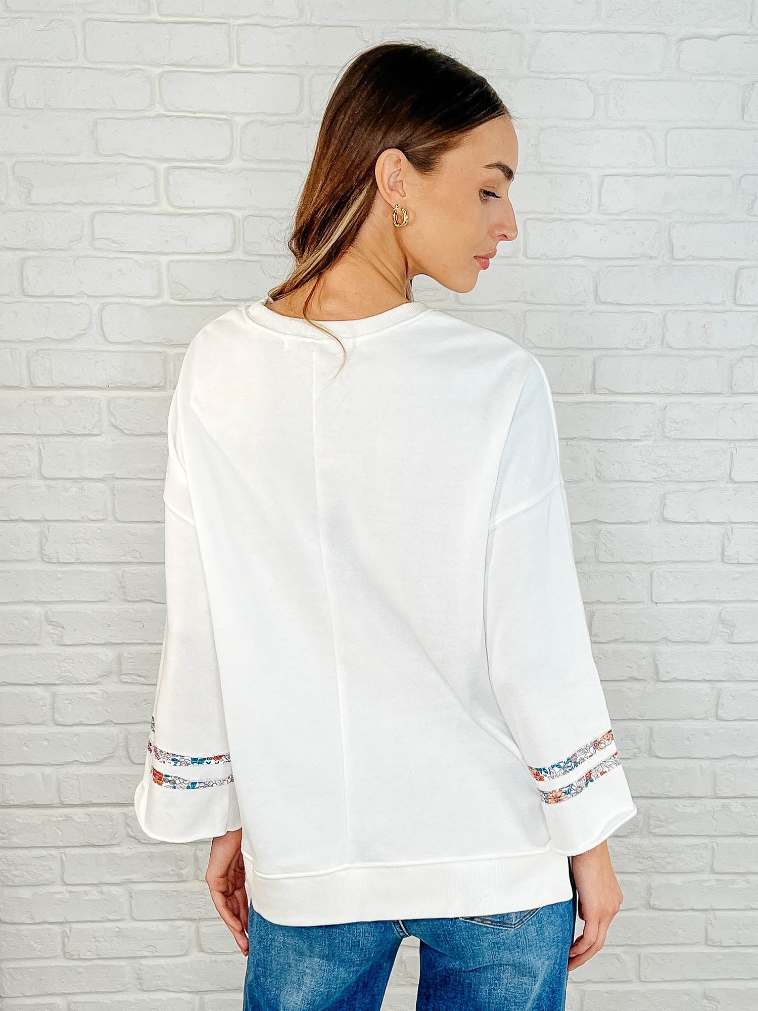 Peace, Love, and Flowers Peace Sign Top - Mulberry Skies