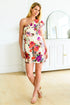 TOTAL WONDER ONE SHOULDER FLORAL DRESS - Mulberry Skies