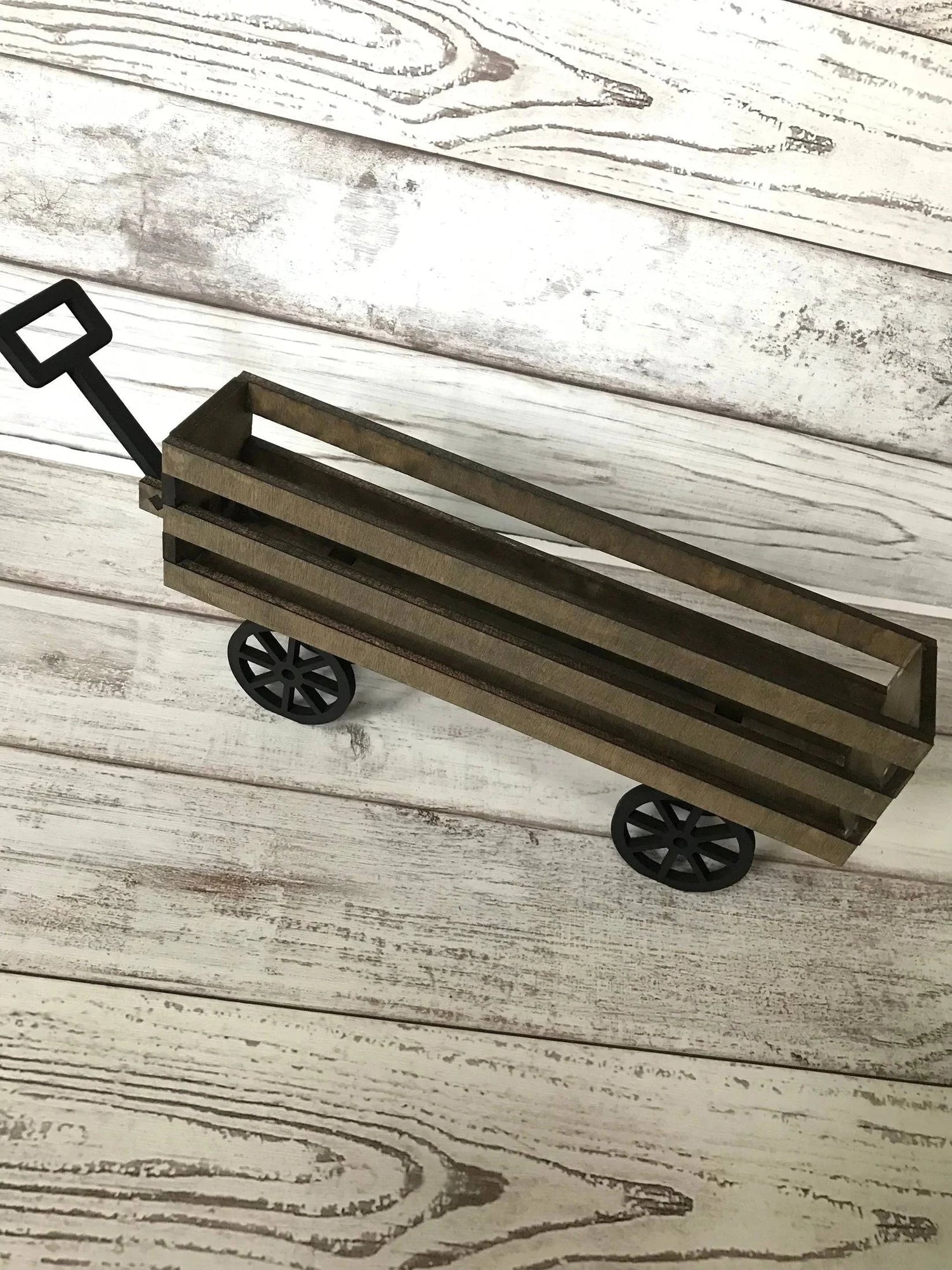 UNFINISHED & Unassembled Shelf Sitter or Wagon DIY Set-Mulberry Skies