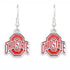 Ohio State Buckeyes Earrings-Mulberry Skies