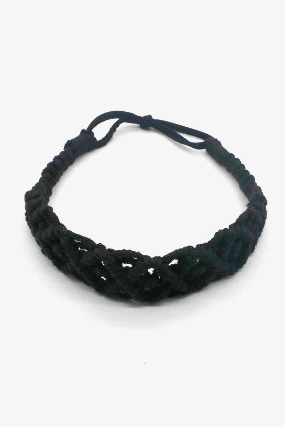 Macrame Flexible Headband-Mulberry Skies