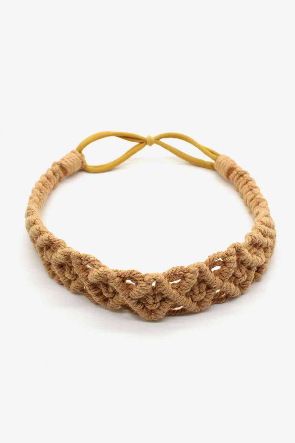 Macrame Flexible Headband-Mulberry Skies