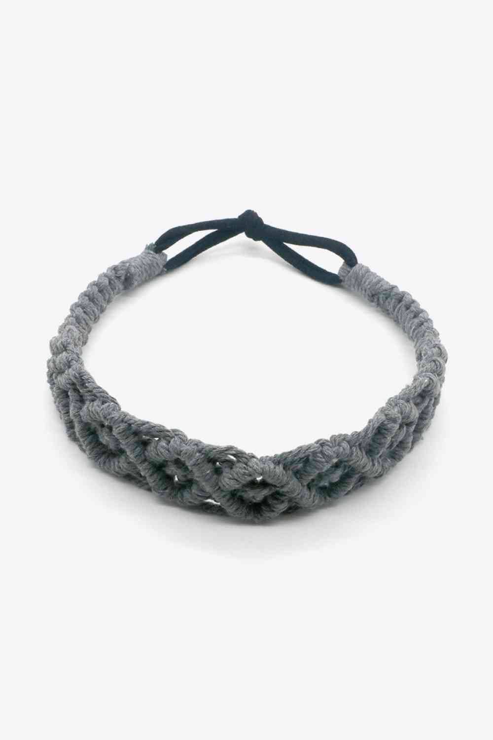 Macrame Flexible Headband-Mulberry Skies