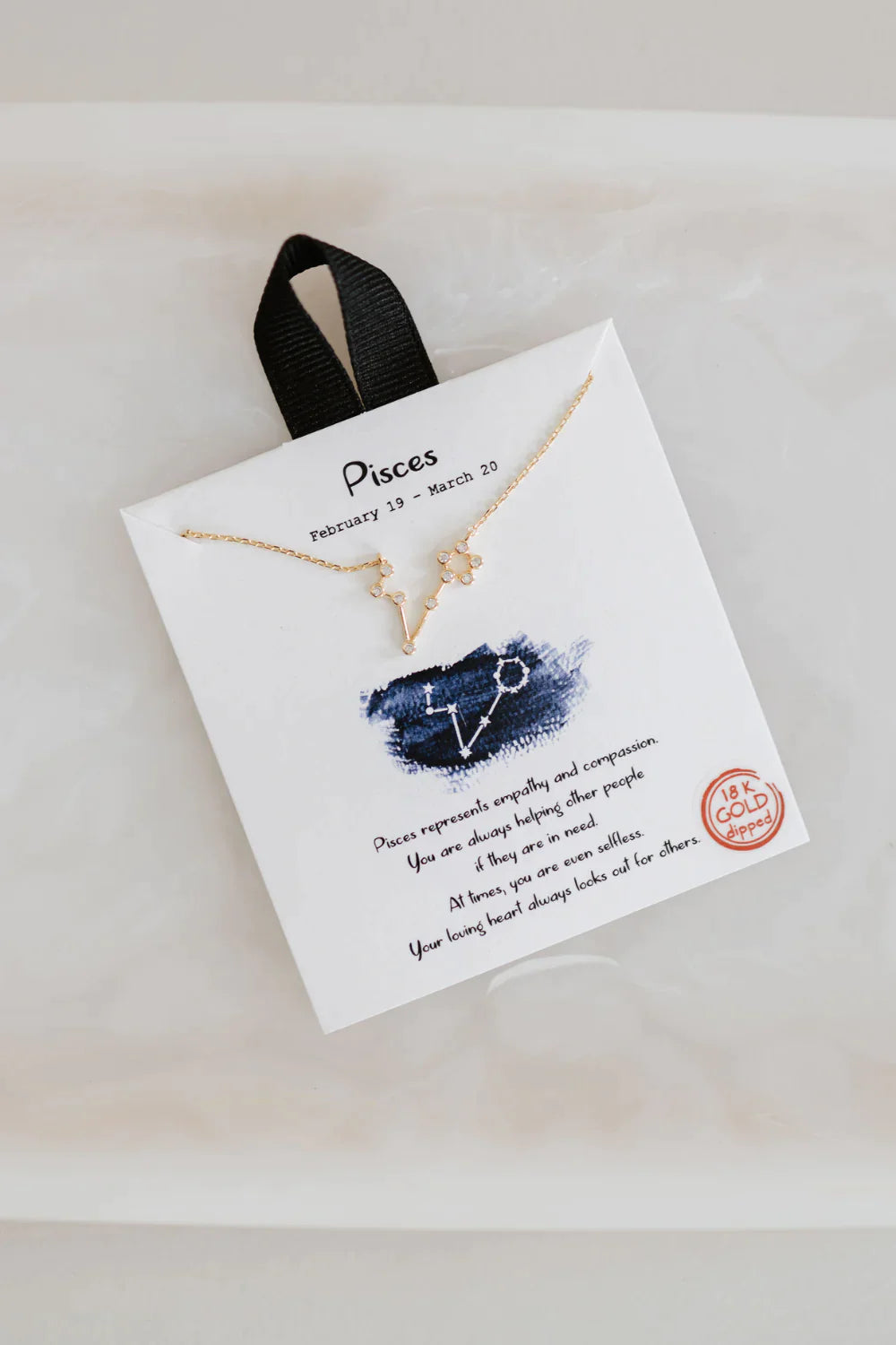 Dainty Zodiac Constellation Necklace - Mulberry Skies