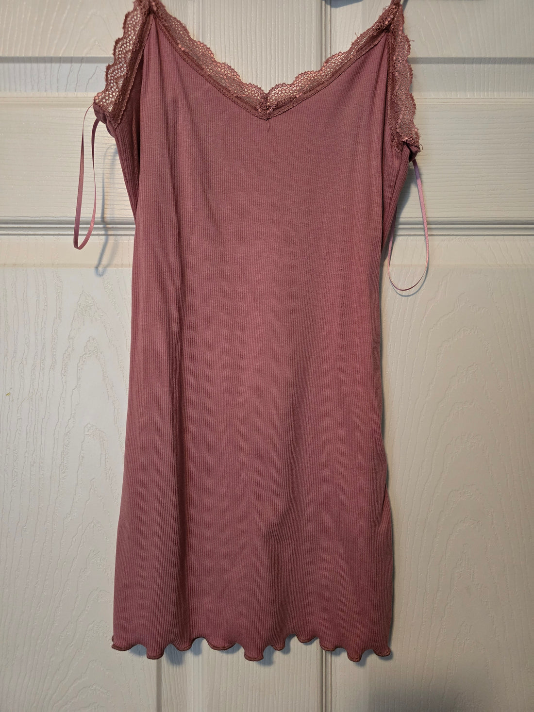 Easel Mauve Tank Top - Mulberry Skies
