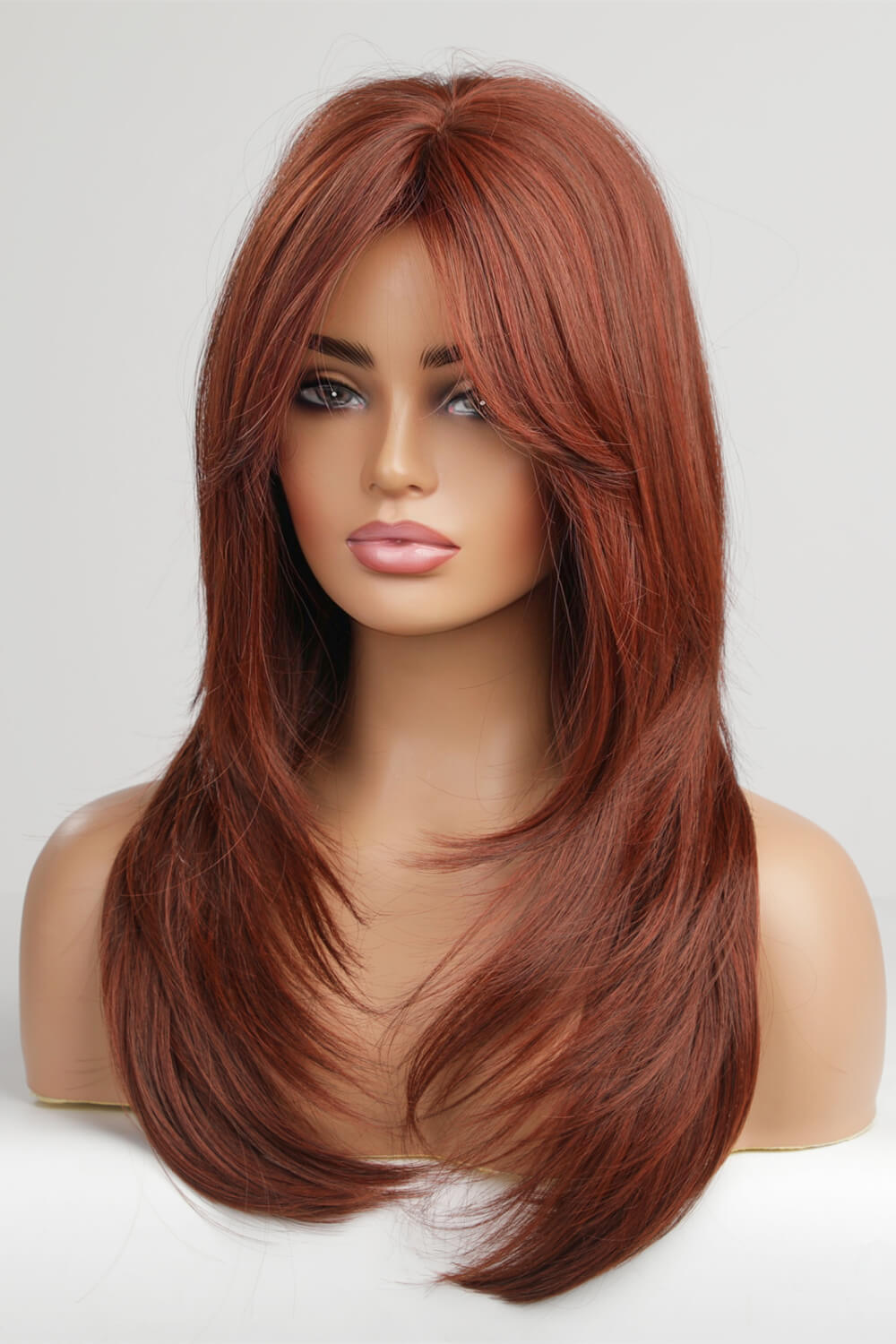 Mid-Length Wave Synthetic Wigs 20&