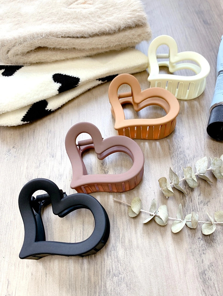 Heart Hair Claw Clip (Assorted) - Mulberry Skies