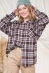 Brown Plaid Fall Flannel - Mulberry Skies