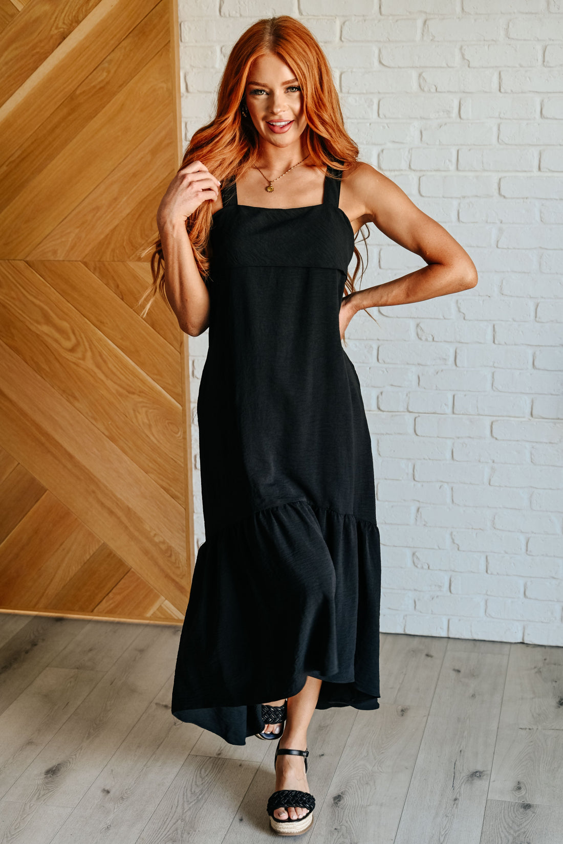 Nightlife Tie Back Maxi Dress - Mulberry Skies