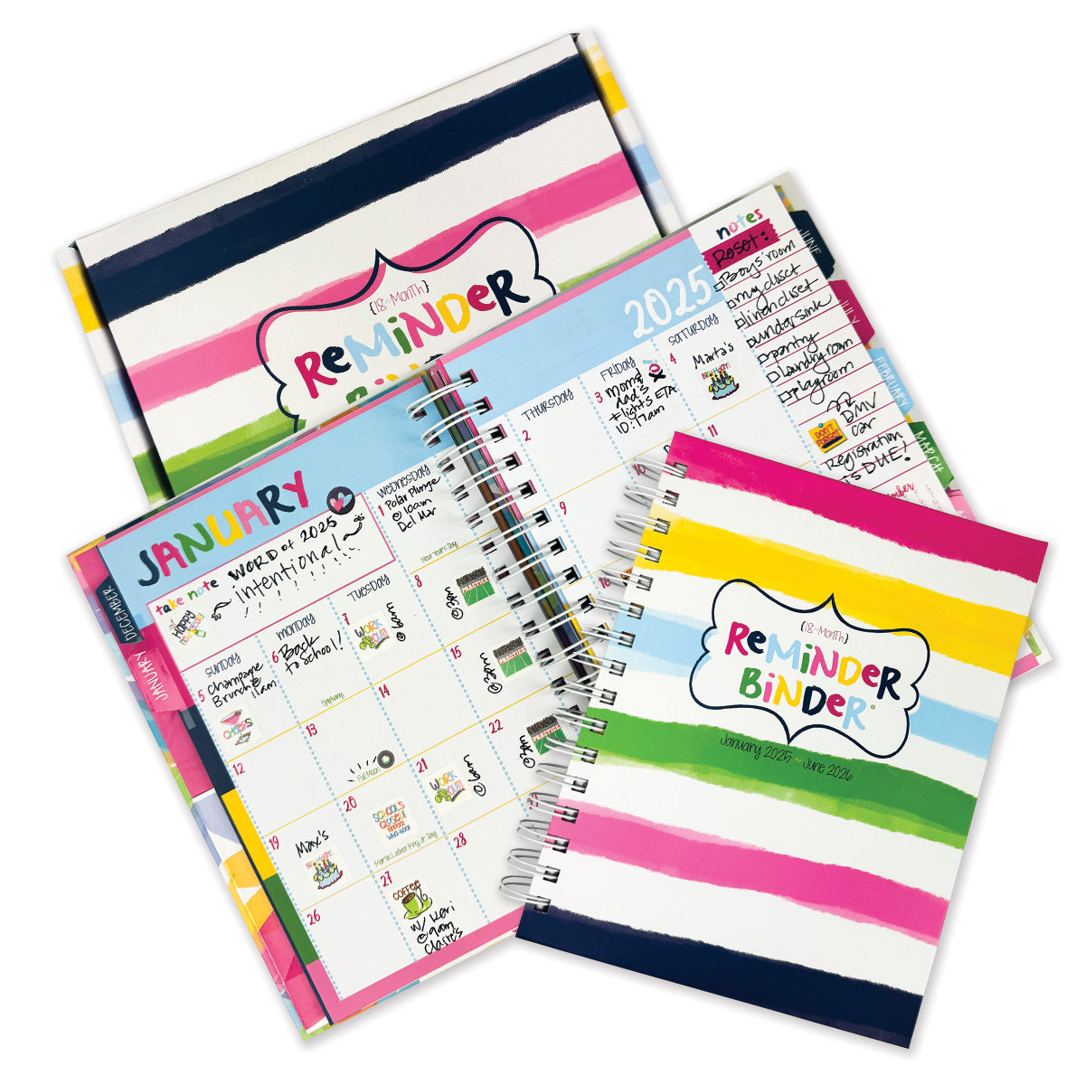 2025-26 Reminder Binder® Planner | January 2025 - June 2026