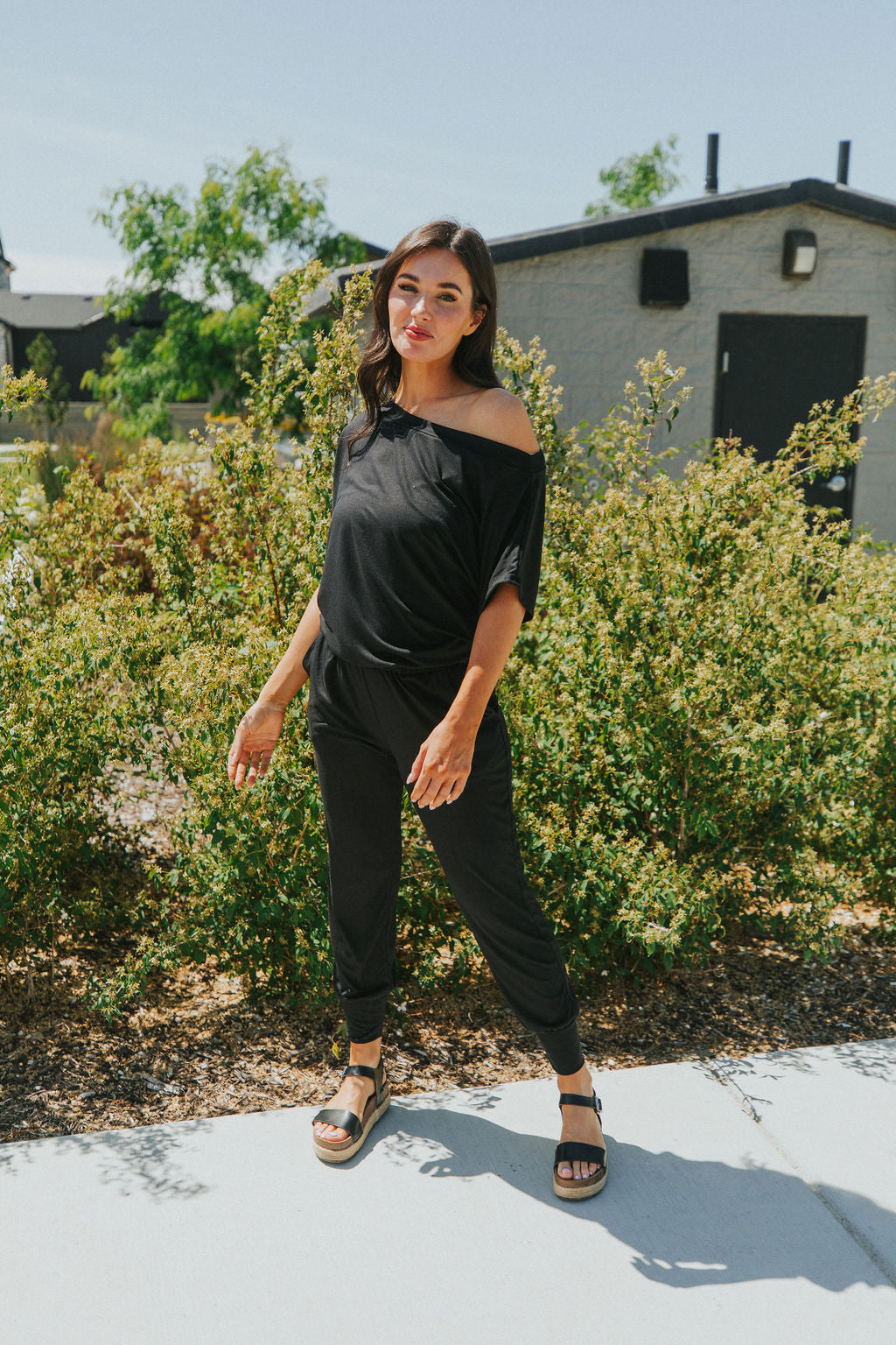 All For You Short Sleeve Jumpsuit