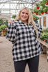 Winter Wonder Buffalo Plaid Top - Mulberry Skies