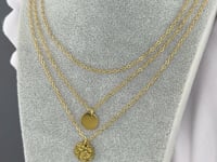 18K Gold-plated Stainless-steel Necklace 87135-0