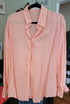 Womens Peach Button Down Top - Mulberry Skies