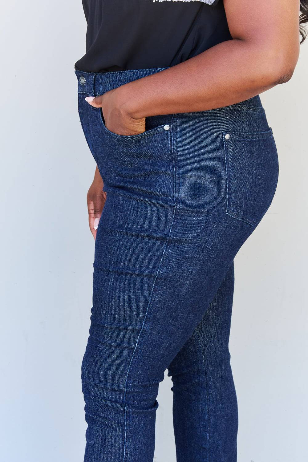 Judy Blue Esme High Waist Skinny Jeans - Mulberry Skies