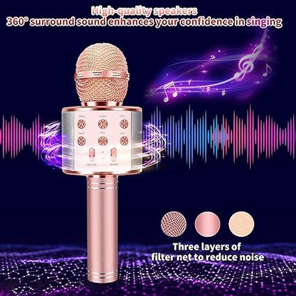Rockstar Karaoke Microphone in Assorted Colors - Mulberry Skies