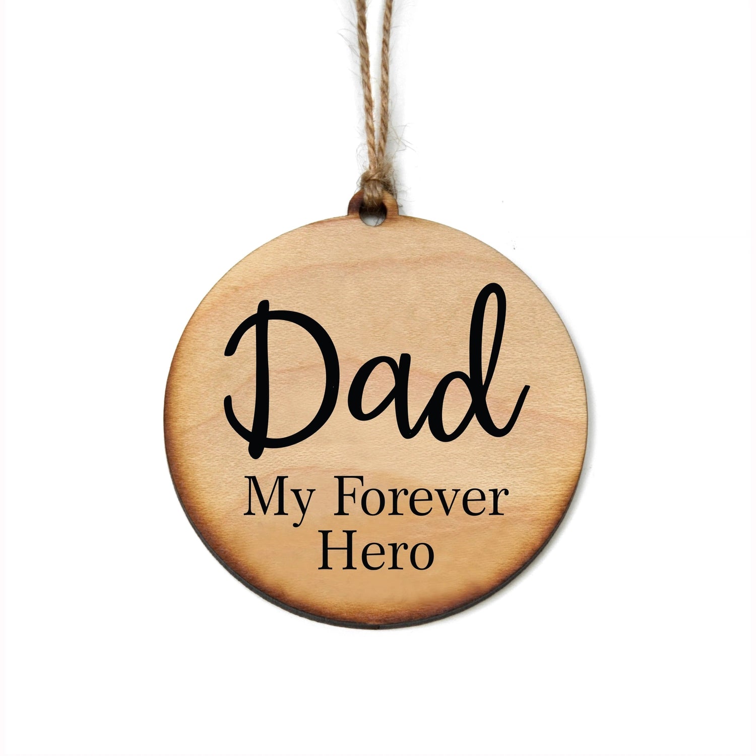 Dad Hero Ornament-Mulberry Skies