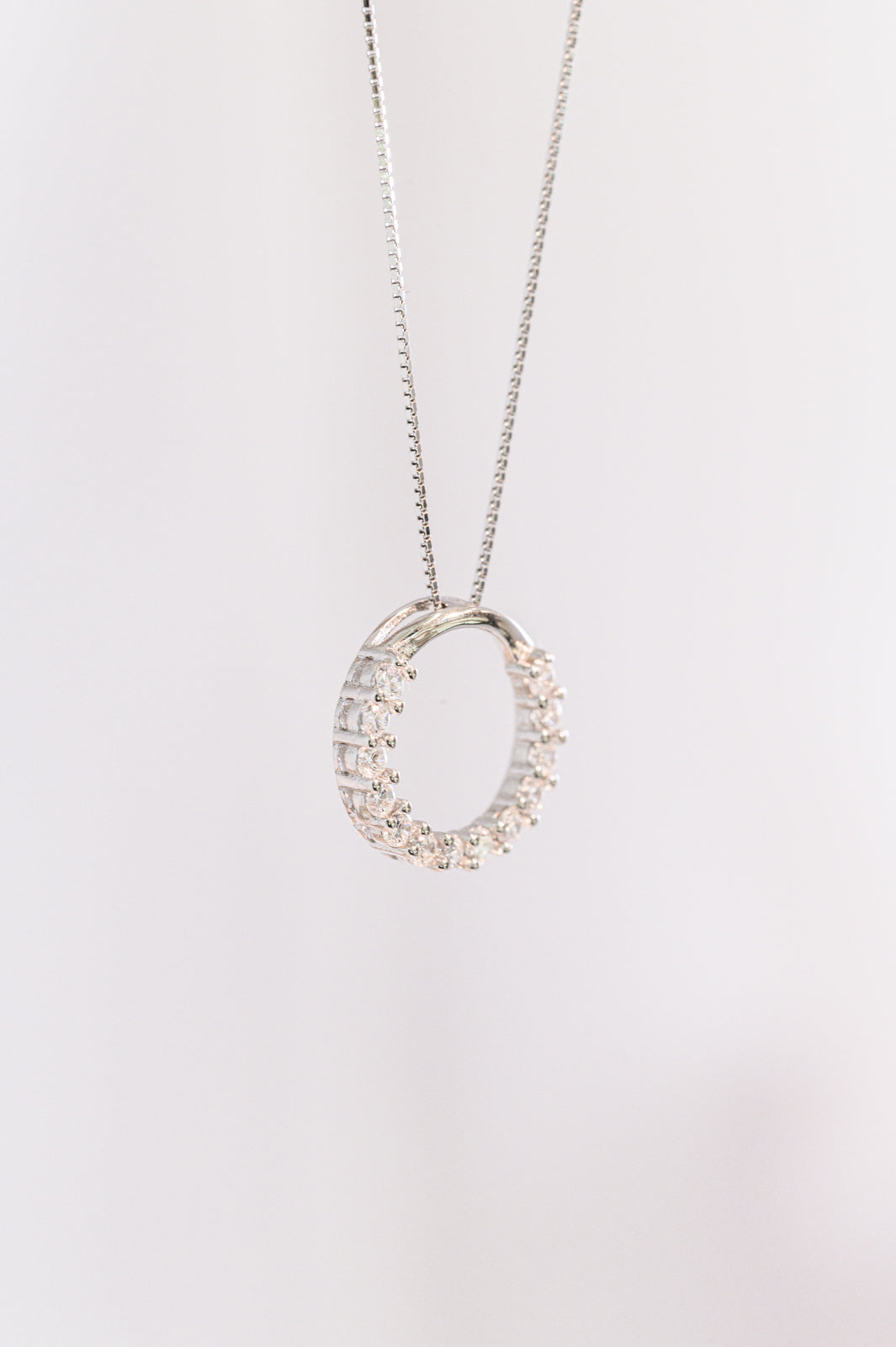 Forever Yours Sterling Silver Necklace - Mulberry Skies