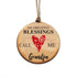 Grandpa Wooden Christmas Ornament-Mulberry Skies
