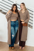 Perfectly Resolved Duster Cardigan - Mulberry Skies