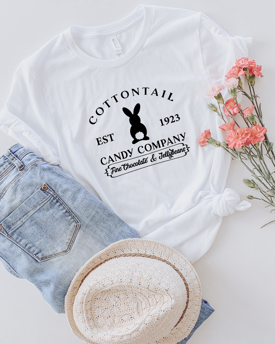 COTTONTAIL CANDY COMPANY TEE - Mulberry Skies