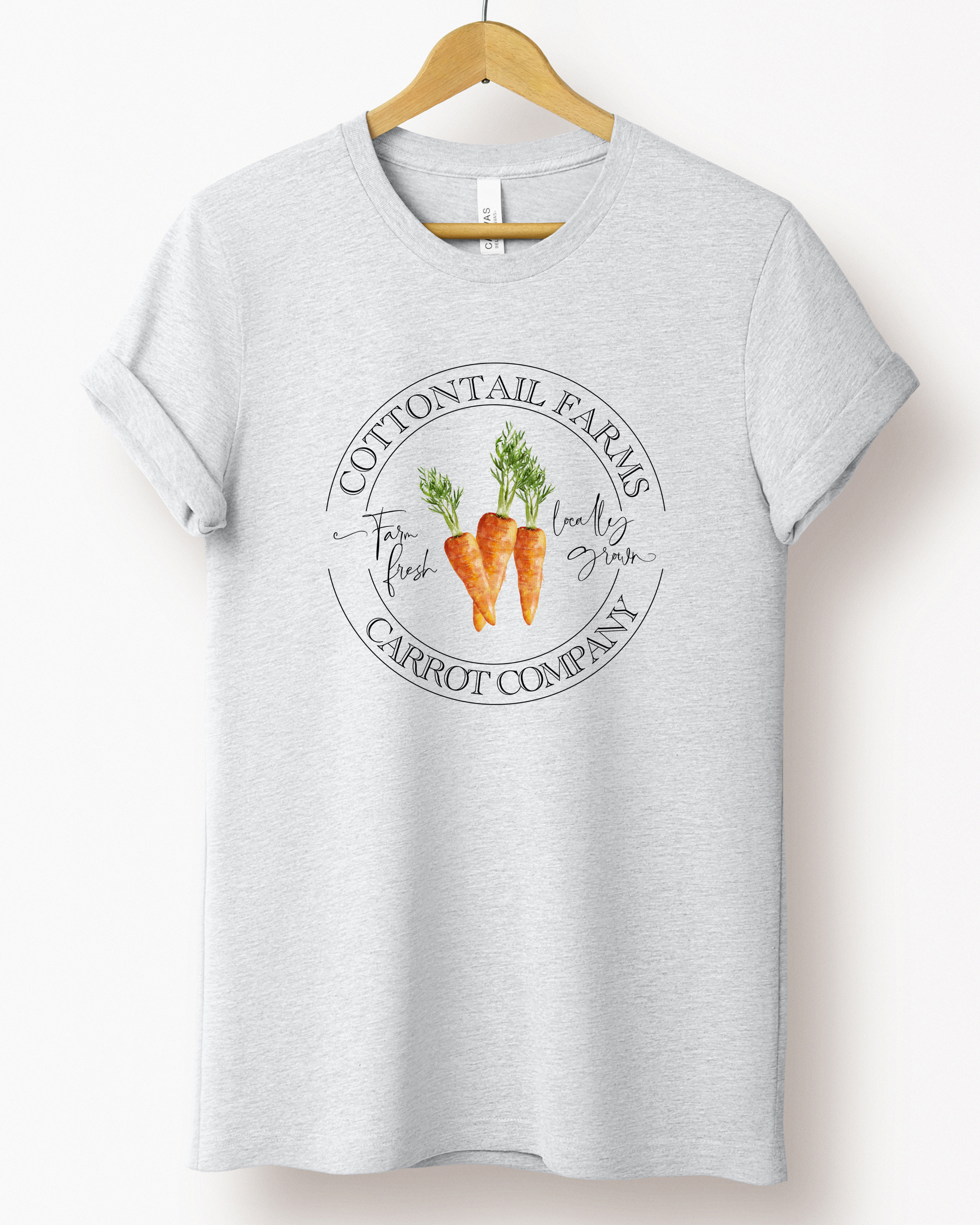 COTTONTAIL FARMS TEE - Mulberry Skies