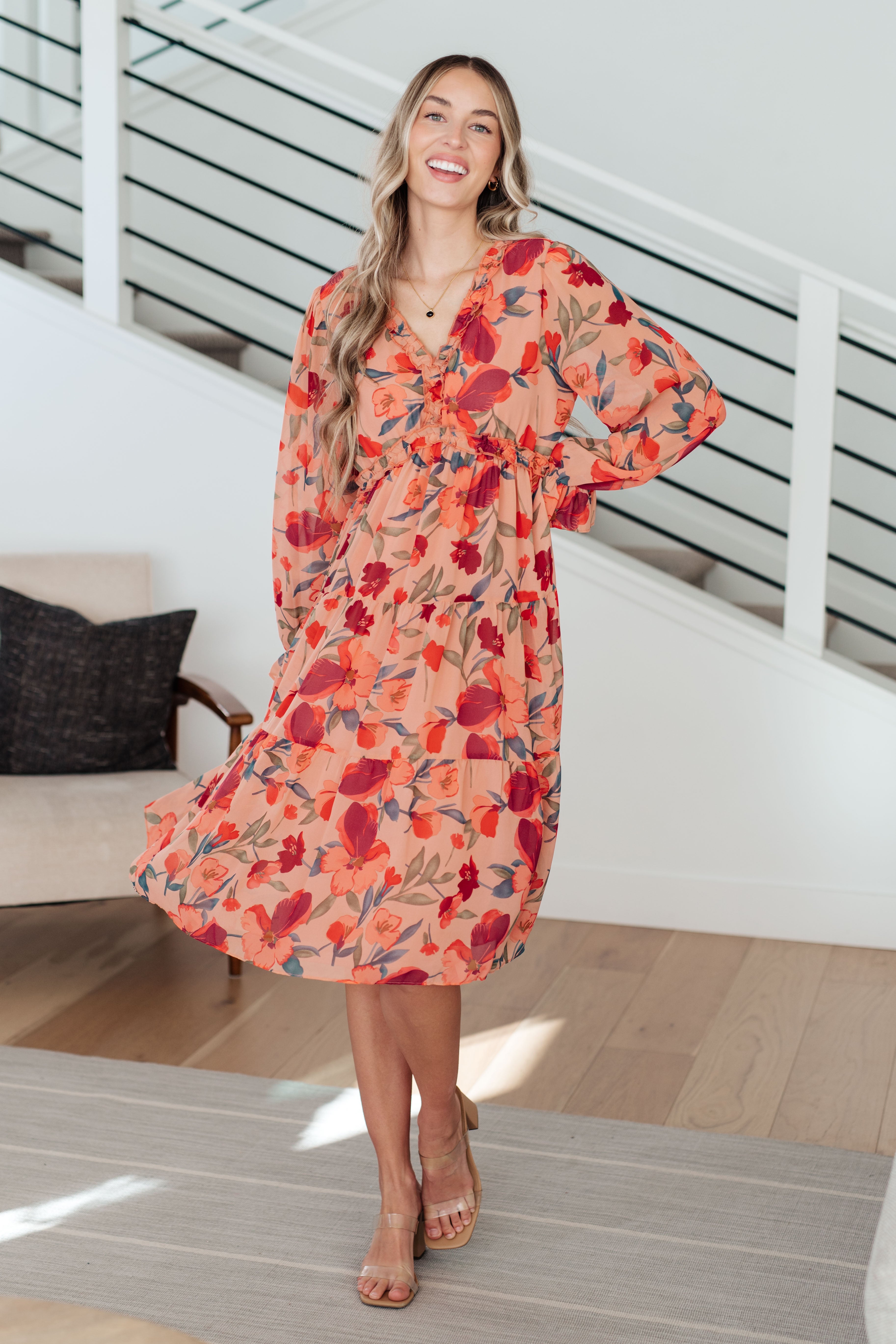 You And Me Floral Dress - Mulberry Skies