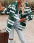 Flannel Plaid Lapel Shacket - Mulberry Skies