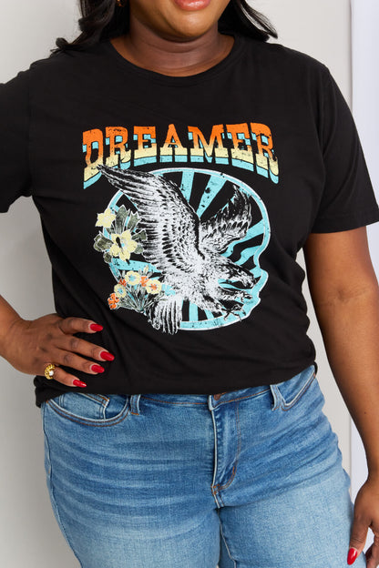 DREAMER Graphic T-Shirt-Mulberry Skies